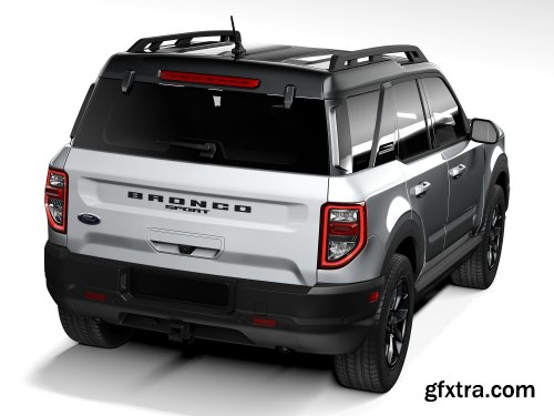 Cgtrader - Ford Bronco Sport First Edition 2021