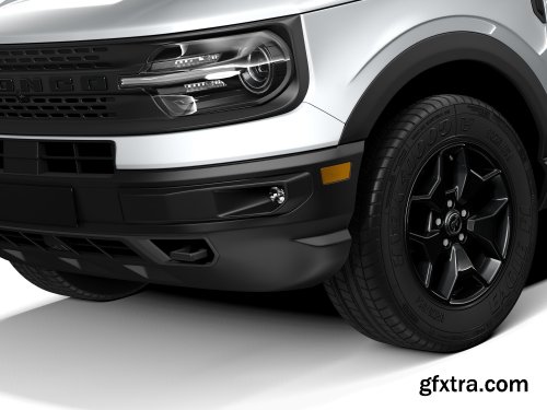 Cgtrader - Ford Bronco Sport First Edition 2021