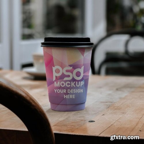 Coffee cup mockup