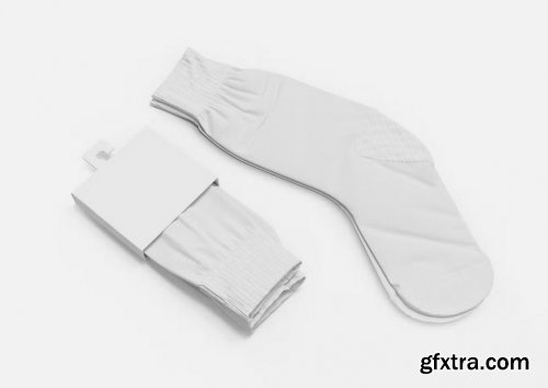 Socks Set Mockup