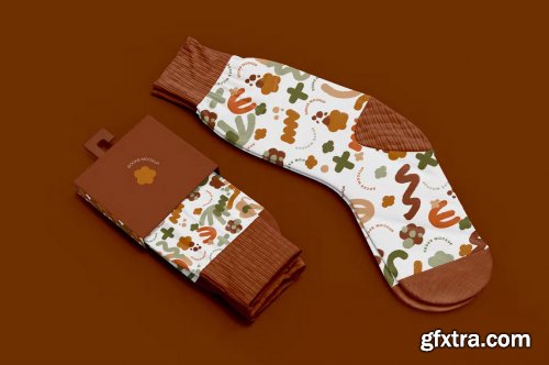 Socks Set Mockup