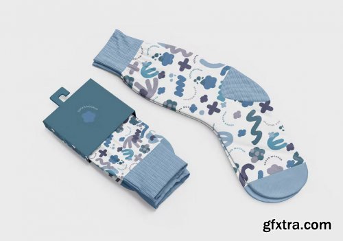 Socks Set Mockup