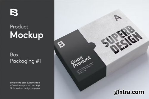 Box Packaging #1 Product Mockup