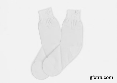 Pair of Socks Mockup