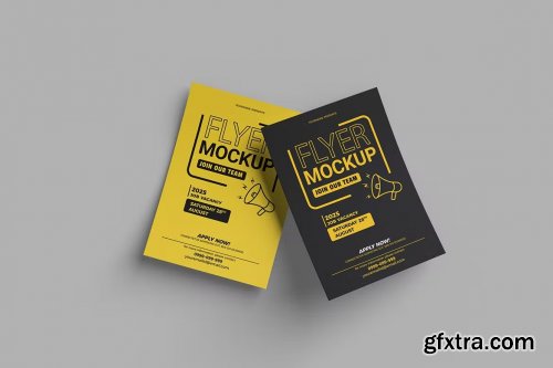 Simple A4 Flyer Mockup