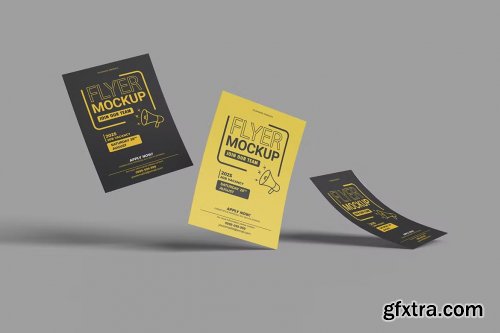 Simple A4 Flyer Mockup