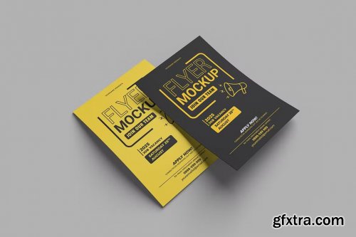 Simple A4 Flyer Mockup