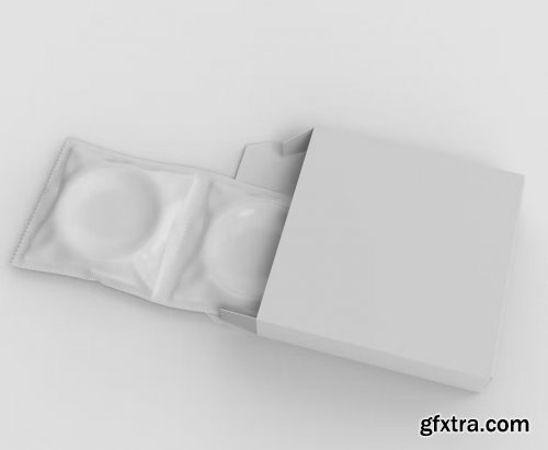 Condom Mockup