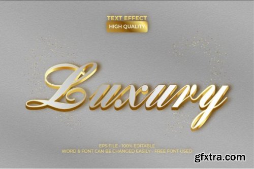 8 Gold Text Effect Style Collection