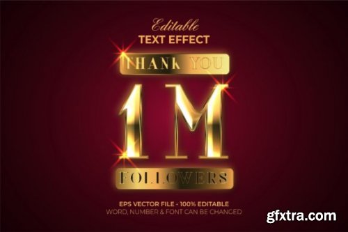 8 Gold Text Effect Style Collection