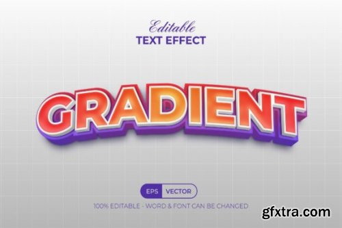 3D Text Effect Style Fun Theme