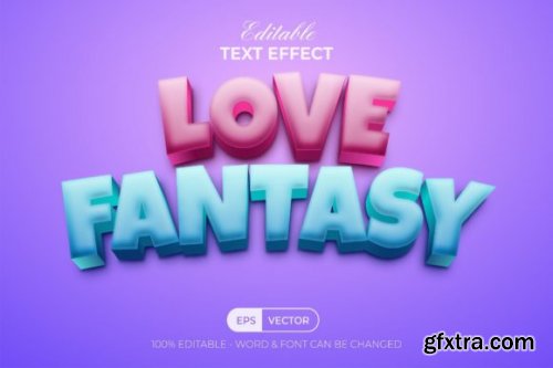 3D Text Effect Style Fun Theme