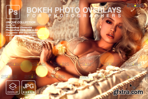  Bokeh Light Photo Overlays