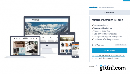  Kadence - Virtue Premium WordPress Theme v4.10.4 