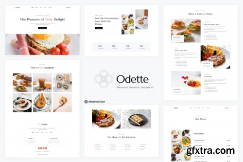 ThemeForest - Odette - Restaurant Elementor Template Kit 