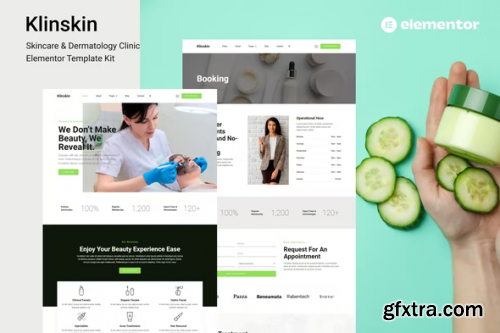 ThemeForest - Klinskin - Skincare & Dermatology Clinic Elementor Template Kit