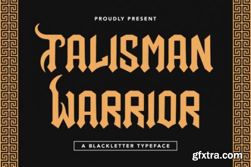  Talisman Warrior Font