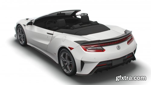 Cgtrader - Acura NSX Type S Cabrio 2022 3D model