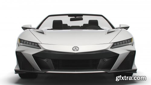 Cgtrader - Acura NSX Type S Cabrio 2022 3D model