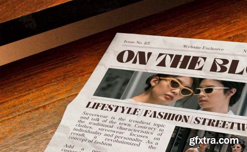 Newspaper Mockup Vol.01