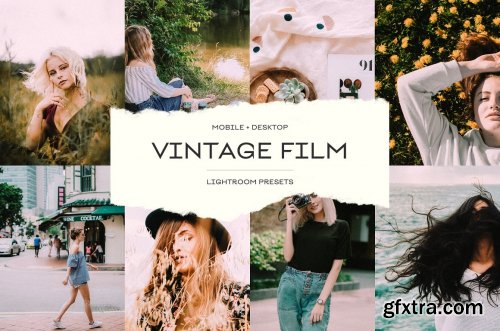 CreativeMarket - Vintage Film Lightroom Presets 6762646