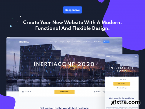 Inertia Multipurpose Bootstrap 5