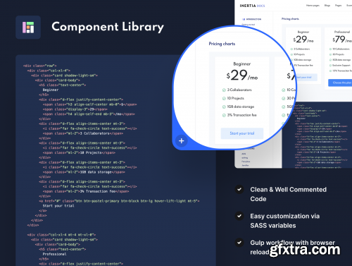 Inertia Multipurpose Bootstrap 5