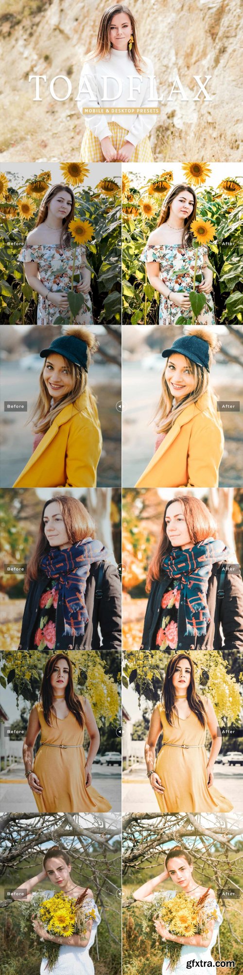 CreativeMarket - Toadflax Pro Lightroom Presets 7193794