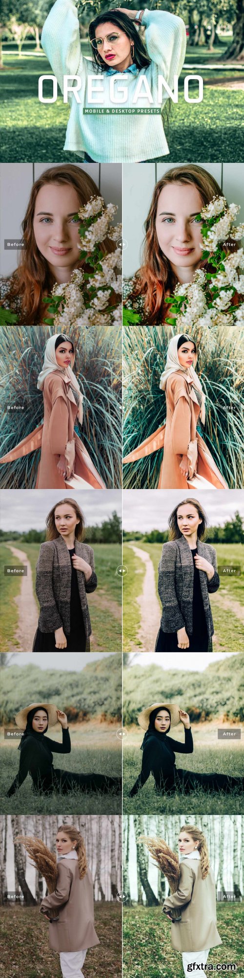 CreativeMarket - Oregano Pro Lightroom Presets 7193790