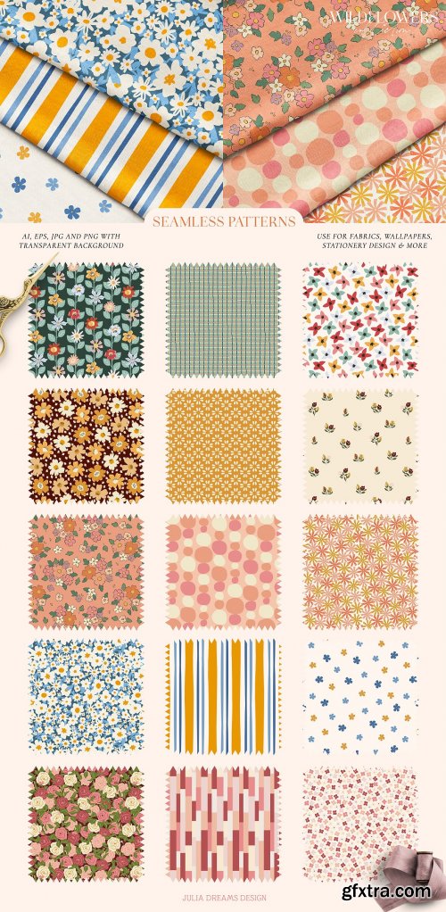 CreativeMarket - Wildflowers Collection 6635876