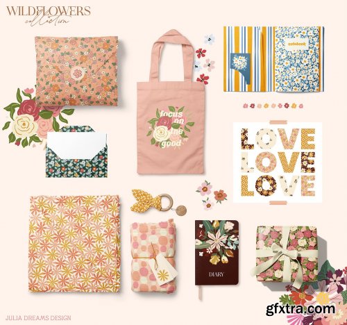 CreativeMarket - Wildflowers Collection 6635876