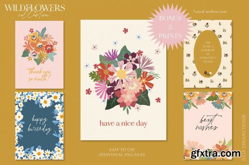 CreativeMarket - Wildflowers Collection 6635876