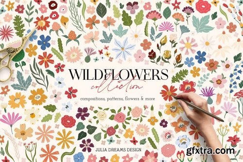 CreativeMarket - Wildflowers Collection 6635876