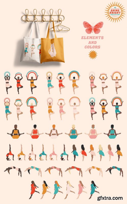 CreativeMarket - Shine Bright Collection 6599669