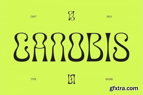 Canobis - Psychedelic Typeface