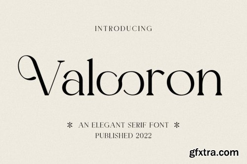 Valooron - Business Font