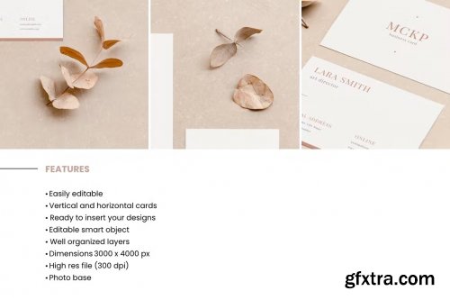 Minimal Business Card Mockup