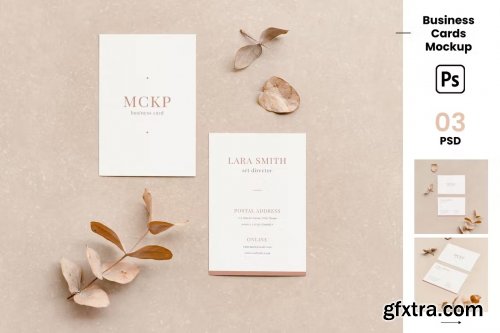 Minimal Business Card Mockup