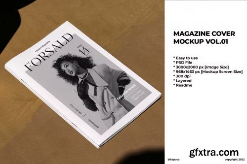 Magazine Cover Mockup Vol.01