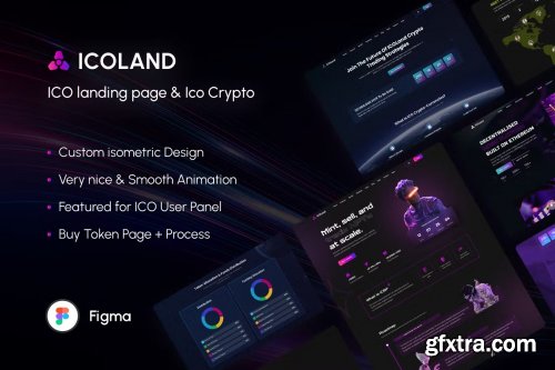 ThemeForest - ICOLand | ICO landing page & ICO Crypto Template 36942878