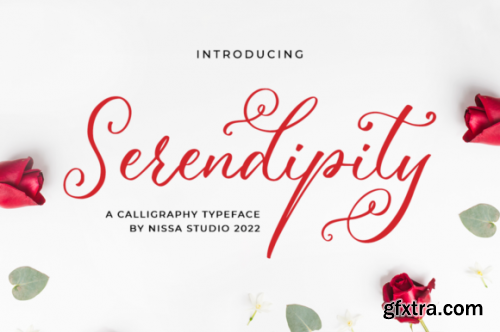  Serendipity Font