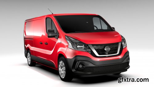 Turbosquid - Nissan NV300 Van L2H1 2016