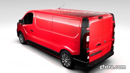 Turbosquid - Nissan NV300 Van L2H1 2016