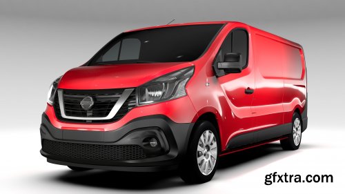 Turbosquid - Nissan NV300 Van L2H1 2016