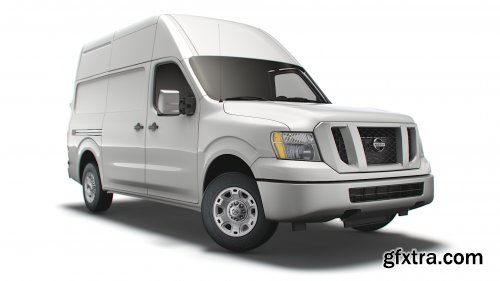 Turbosquid - Nissan NV Cargo 3500HDV8 SL High Roof 2022