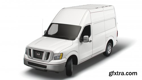 Turbosquid - Nissan NV Cargo 3500HDV8 SL High Roof 2022