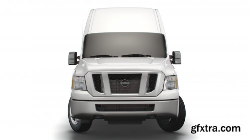 Turbosquid - Nissan NV Cargo 3500HDV8 SL High Roof 2022