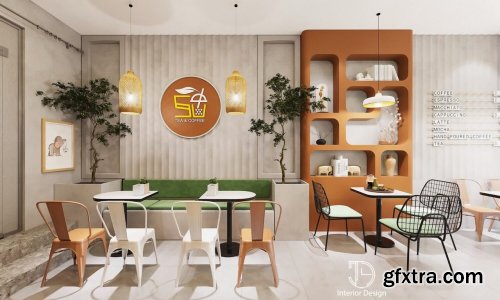 Milk Tea Interior by Truong Duong