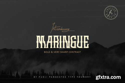  Maringue Font