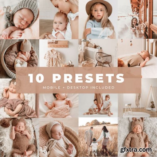 123presets - Mommy Blogger Lr Presets (Mobile + Desktop)